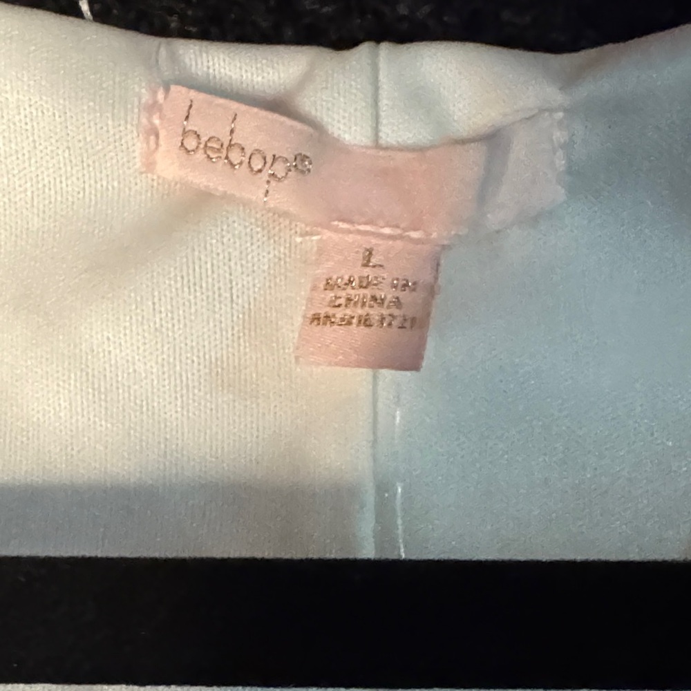BeBop Black and White Tweed Midi Dress with Gold Accent Buttons - Picture 2 of 10